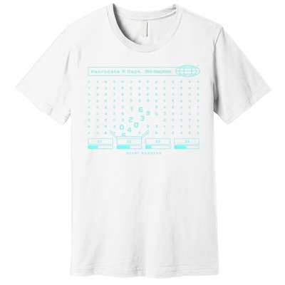 Severance Scary Numbers _ Macrodata Refinet Premium T-Shirt