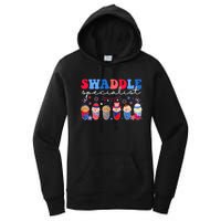 Swaddle Specialist Nicu L&D Mother Baby Nurse 4th Of July Women's Pullover Hoodie