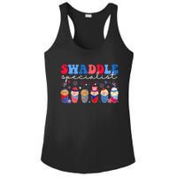 Swaddle Specialist Nicu L&D Mother Baby Nurse 4th Of July Ladies PosiCharge Competitor Racerback Tank