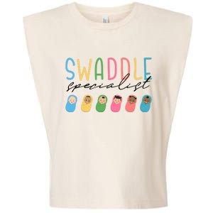 Swaddle Specialistl&D Nurselabor And Delivery Nurse Garment-Dyed Women's Muscle Tee