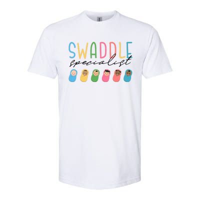 Swaddle Specialistl&D Nurselabor And Delivery Nurse Softstyle CVC T-Shirt