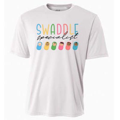 Swaddle Specialistl&D Nurselabor And Delivery Nurse Cooling Performance Crew T-Shirt