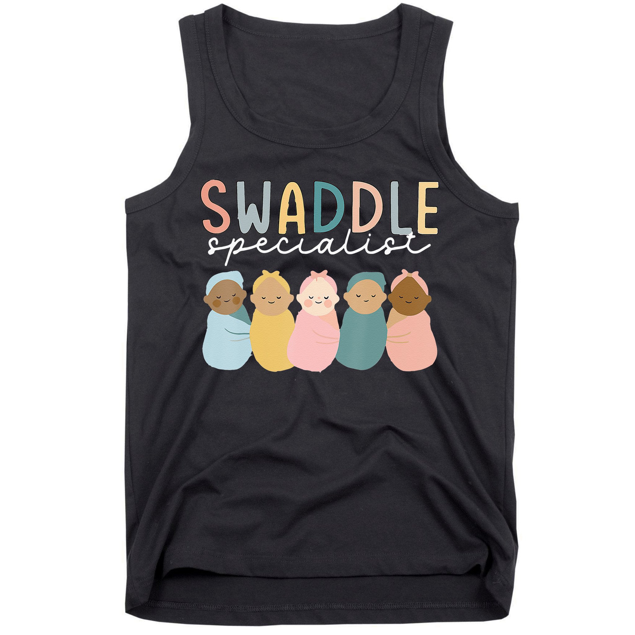 Swaddle Specialist NICU Mother Baby Nurse Tech Neonatal ICU Tank Top