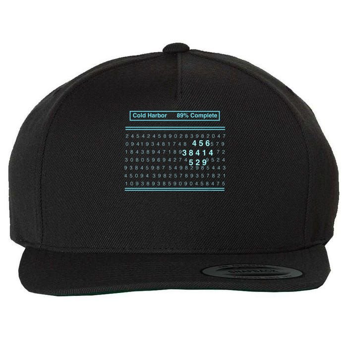 Severance scary numbers Wool Snapback Cap