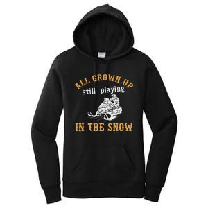 Snowmobile Women's Pullover Hoodie