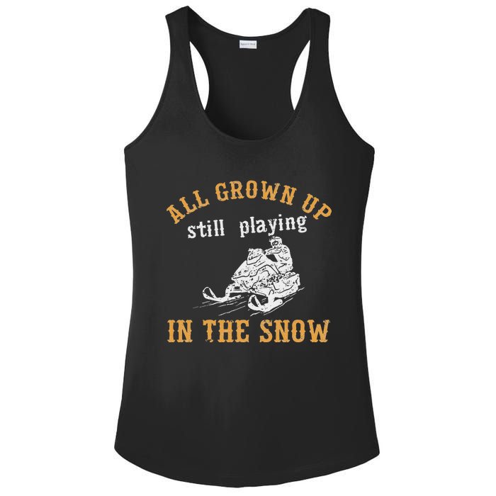 Snowmobile Ladies PosiCharge Competitor Racerback Tank