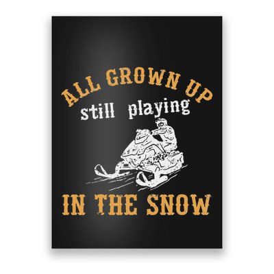 Snowmobile Poster