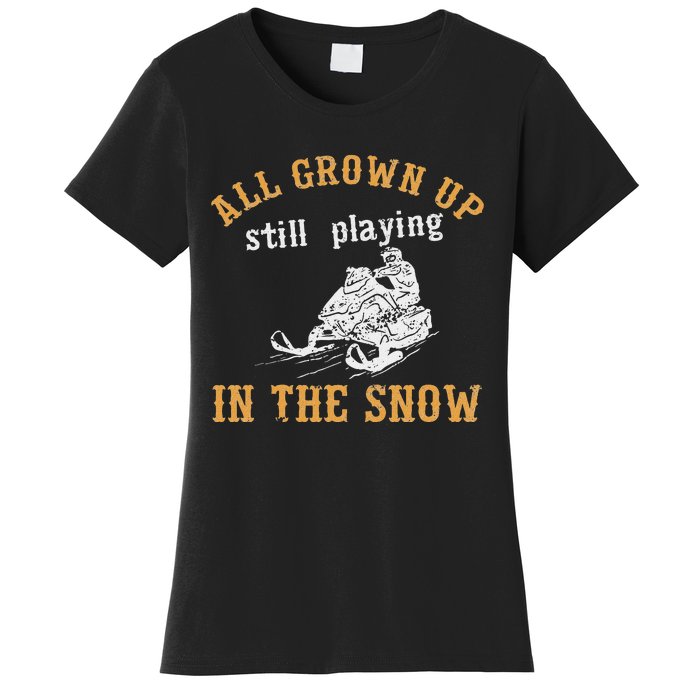 Snowmobile Women's T-Shirt