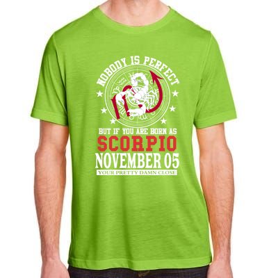 Scorpio Sign November 05 Zodiac Astrology Star Horoscope Cute Gift Adult ChromaSoft Performance T-Shirt