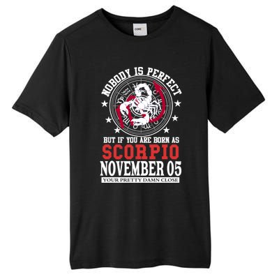 Scorpio Sign November 05 Zodiac Astrology Star Horoscope Cute Gift Tall Fusion ChromaSoft Performance T-Shirt