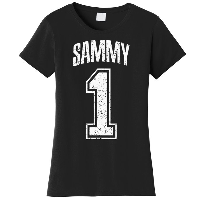 Sammy Supporter Number 1 Greatest Fan Women's T-Shirt