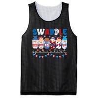 Swaddle Specialist Nicu Mother Baby Nurse 4th Of July Usa Mesh Reversible Basketball Jersey Tank