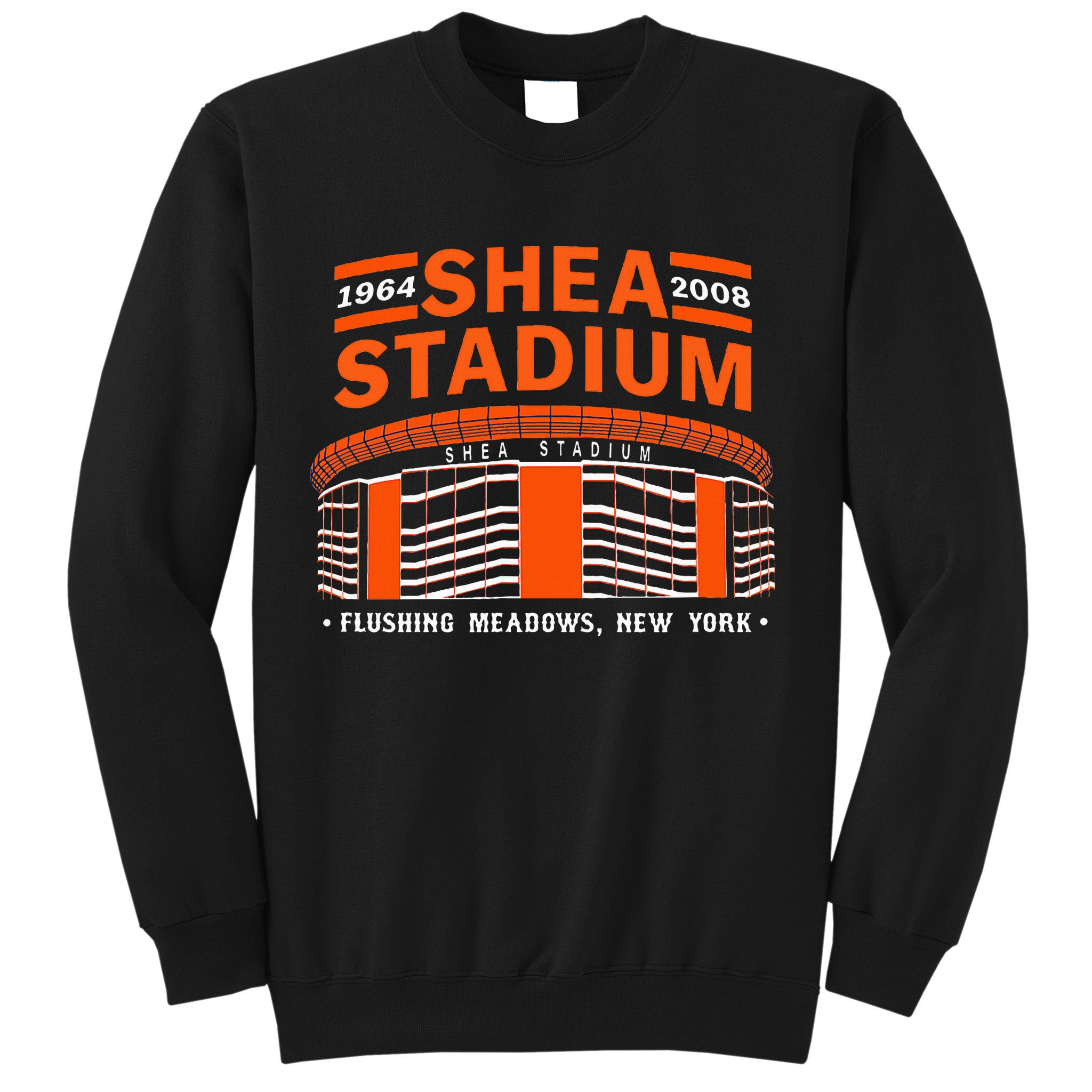 Shea Stadium New York Retro Baseball Park Vintage Old School Sweatshirt