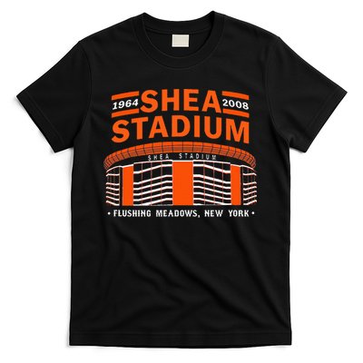 Shea Stadium New York Retro Baseball Park Vintage Old School T-Shirt