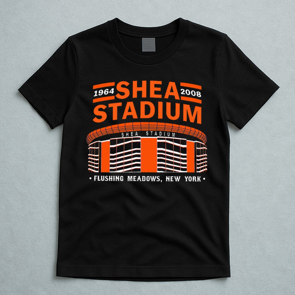 Shea Stadium New York Retro Baseball Park Vintage Old School T-Shirt
