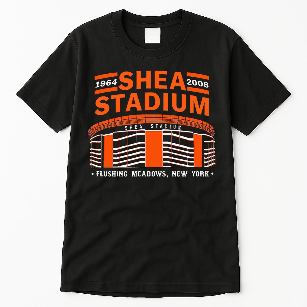 Shea Stadium New York Retro Baseball Park Vintage Old School Tall T-Shirt