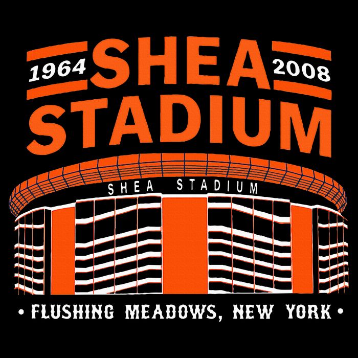 Shea Stadium New York Retro Baseball Park Vintage Old School Bucket Hat