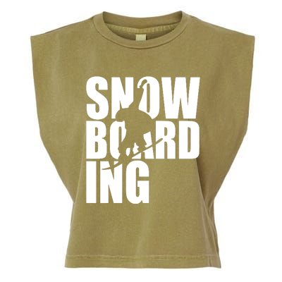 Snowboarding Garment-Dyed Women's Muscle Tee