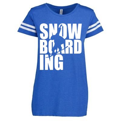 Snowboarding Enza Ladies Jersey Football T-Shirt