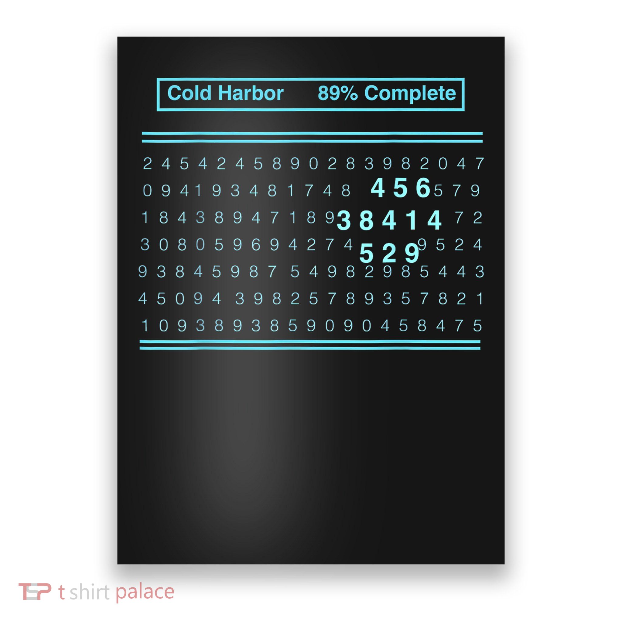 Severance scary numbers Poster