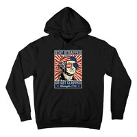 Stay Strapped Or Get Clapped George Washington Hoodie