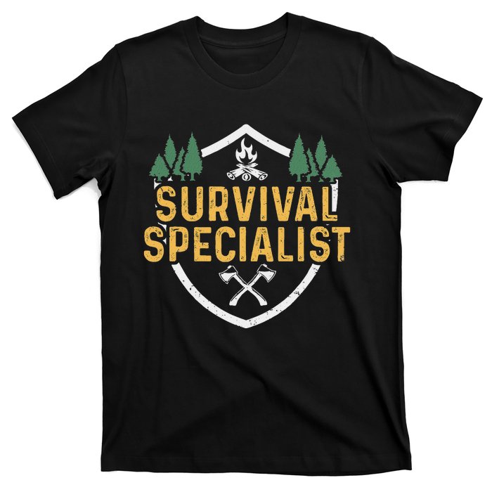 Survival Specialist Outdoor Bushcraft Survival T-Shirt