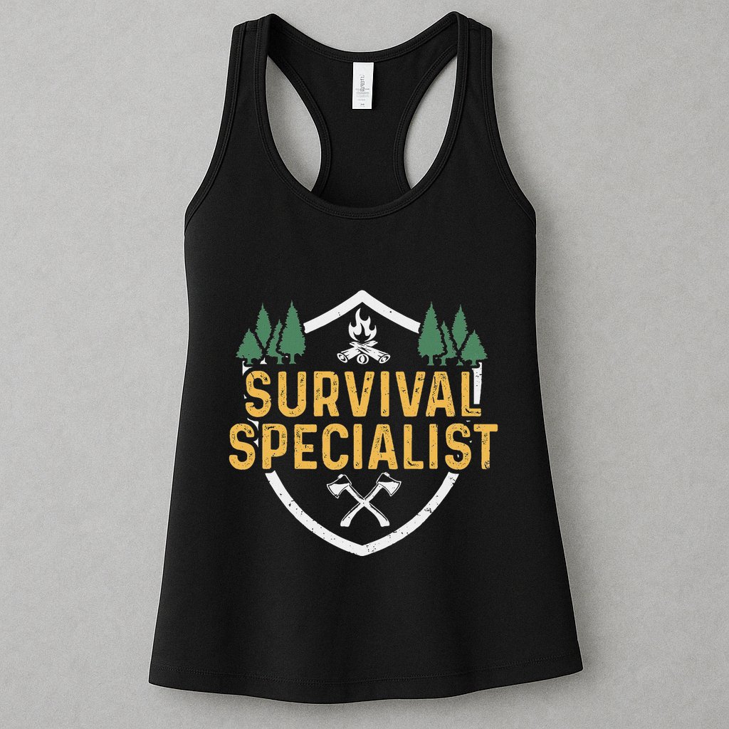 Survival Specialist Outdoor Bushcraft Survival Womens Tank Top