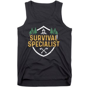 Survival Specialist Outdoor Bushcraft Survival Tank Top