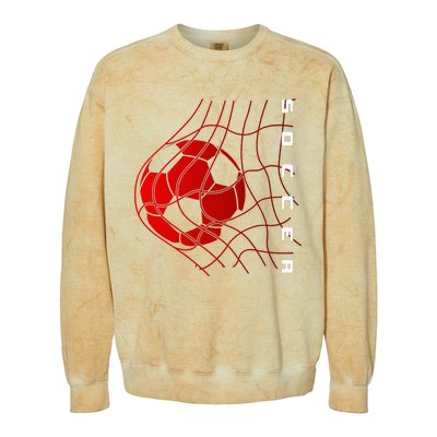 Soccer Colorblast Crewneck Sweatshirt