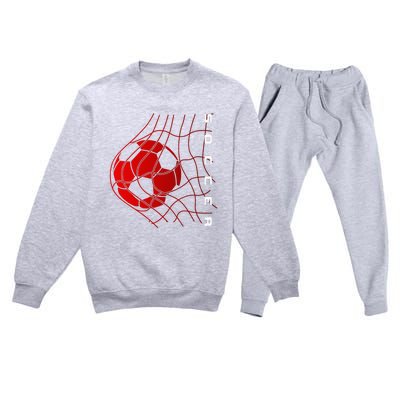 Soccer Premium Crewneck Sweatsuit Set