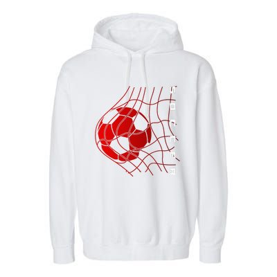 Soccer Garment-Dyed Fleece Hoodie