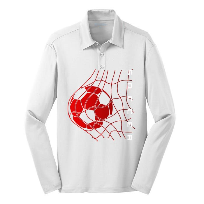 Soccer Silk Touch Performance Long Sleeve Polo