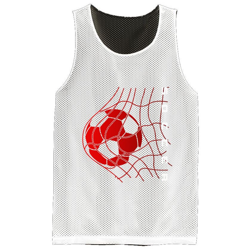Soccer Mesh Reversible Basketball Jersey Tank