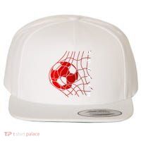 Soccer Wool Snapback Cap
