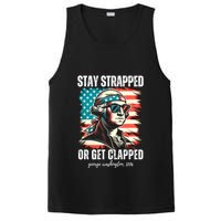 Stay Strapped Or Get Clapped George Washington 1776 PosiCharge Competitor Tank