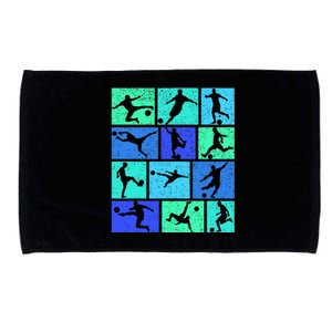 Soccer Microfiber Hand Towel