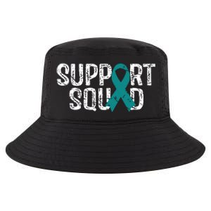 Support Squad Ovarian Cancer Awareness Cool Comfort Performance Bucket Hat