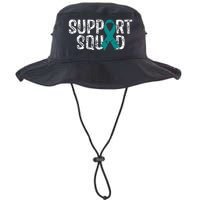 Support Squad Ovarian Cancer Awareness Legacy Cool Fit Booney Bucket Hat