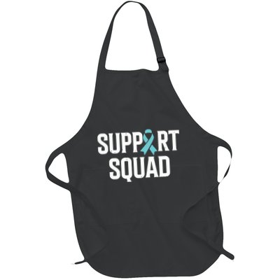 Support Squad Ovarian Cancer Raise Ovarian Cancer Awareness Apron