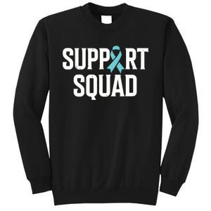 Support Squad Ovarian Cancer Raise Ovarian Cancer Awareness Sweatshirt