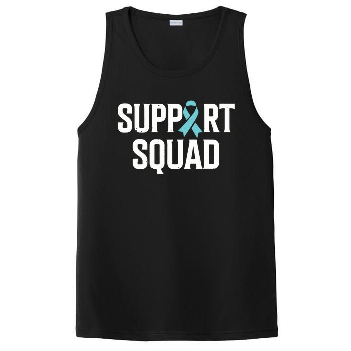 Support Squad Ovarian Cancer Raise Ovarian Cancer Awareness PosiCharge Competitor Tank