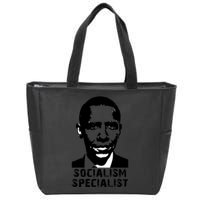 Socialism Specialist Obama Zip Tote Bag