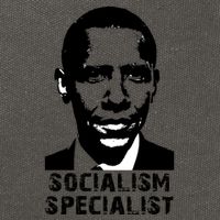 Socialism Specialist Obama Cotton Canvas Backpack