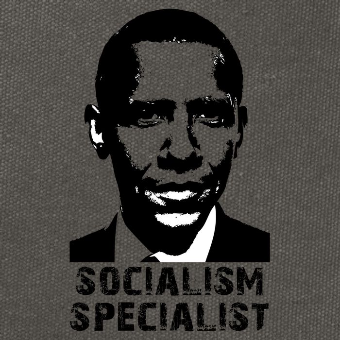 Socialism Specialist Obama Cotton Canvas Backpack