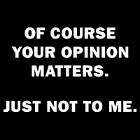 Shannon Sharpe Of Course Your Opinion Matters Just Not To Me 16 in Basic Backpack
