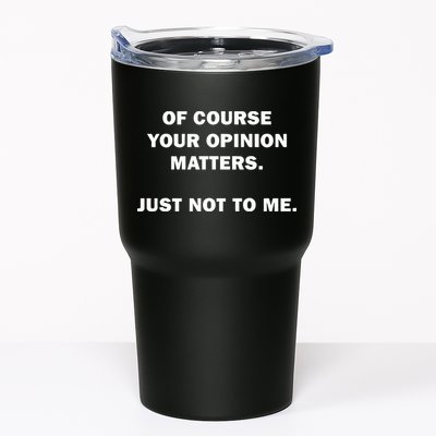 Shannon Sharpe Of Course Your Opinion Matters Just Not To Me Tumbler