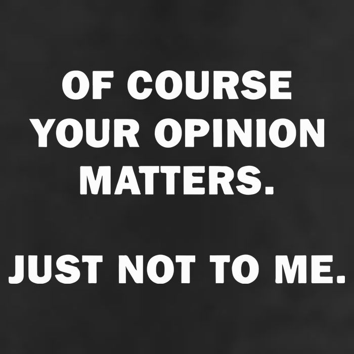 Shannon Sharpe Of Course Your Opinion Matters Just Not To Me Trucker Hat
