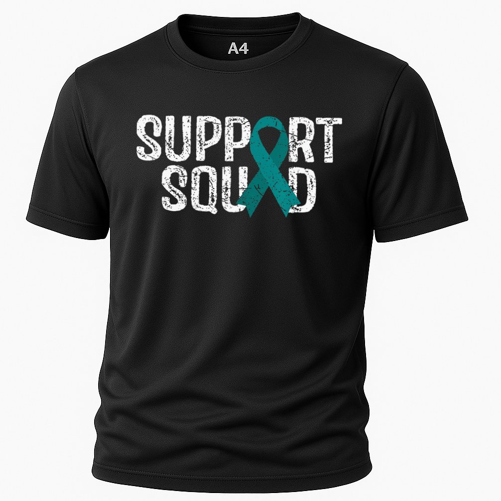Support Squad Ovarian Cancer Awareness Performance Shirt