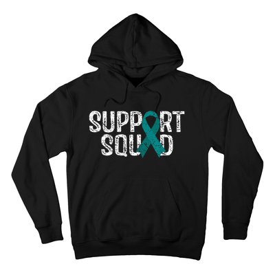 Support Squad Ovarian Cancer Awareness Hoodie