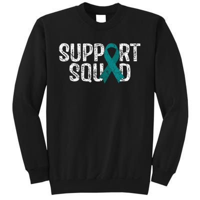 Support Squad Ovarian Cancer Awareness Sweatshirt